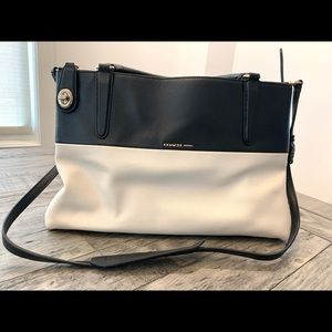 Coach top handle crossbody bag